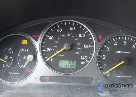 2003 Subaru Impreza Wrx from USA, damaged, VIN JF1GG29603G804989